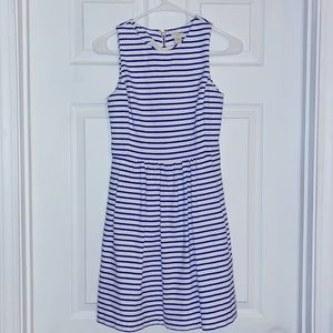 Jcrew sleeveless zipper back dress.